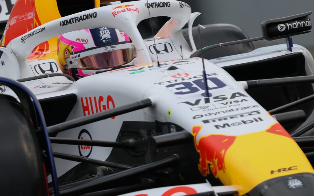 New Zealand F1 driver Liam Lawson.