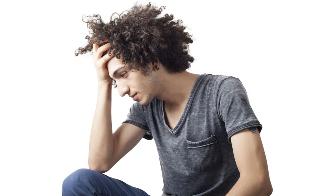 thoughtful teenager