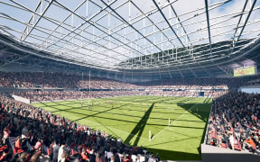 Preliminary designs for the Christchurch Multi-Use Arena interior
