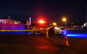 Police remained at the scene of the house in Ashburton at 7pm.