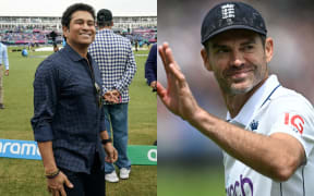 Sachin Tendulkar and James Anderson.