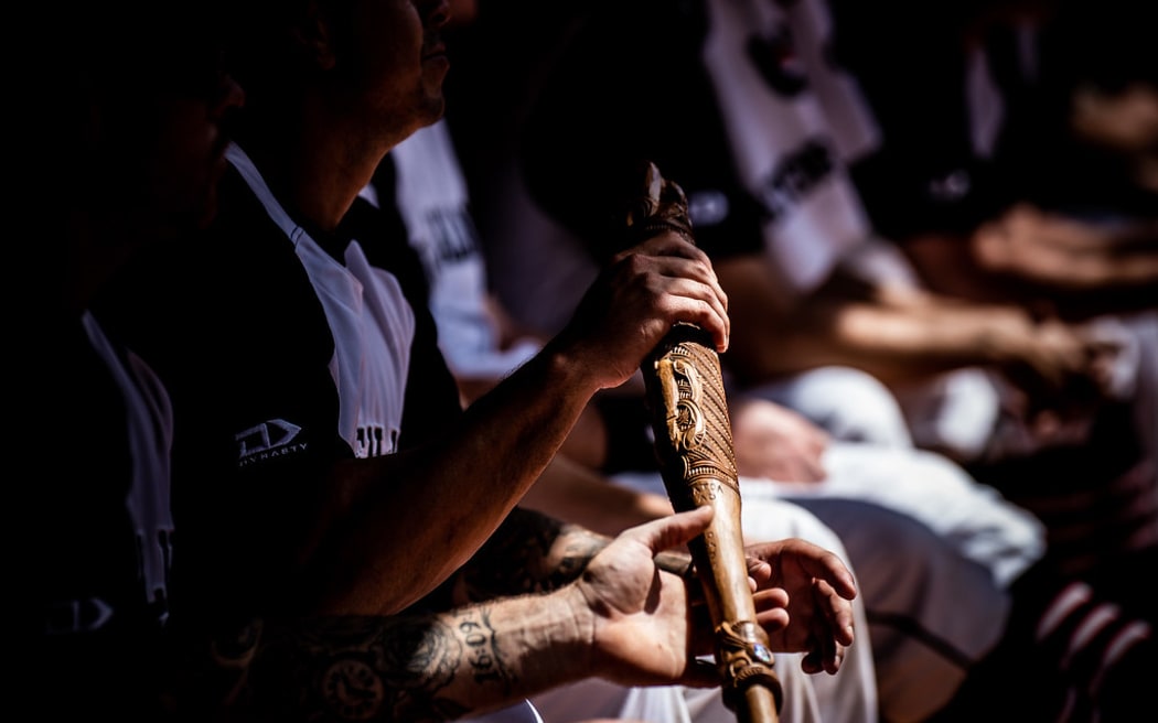 The Black Sox's taiaha 'Te Awhiorangi' was gifted to the side back in 2013 and has since been passed down through generations of teams.