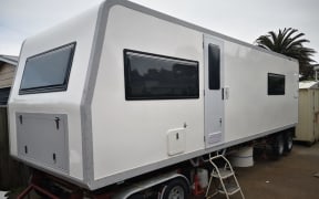 David and Joy Wickham's caravan project.