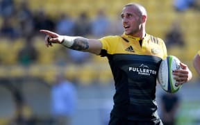 TJ Perenara of the Hurricanes.