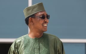 Former Chad President Idriss Deby during the G5 Sahel summit on June 30, 2020, in Nouakchott.