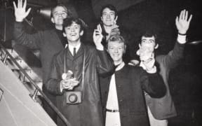 Leaving on a (turboprop) plane - Ray Columbus & The Invaders head home from Australia, 1964