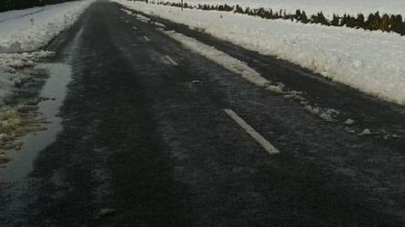 Icey road