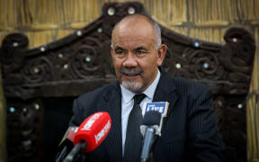 Leader of the Maori Party, Te Ururoa Flavell.