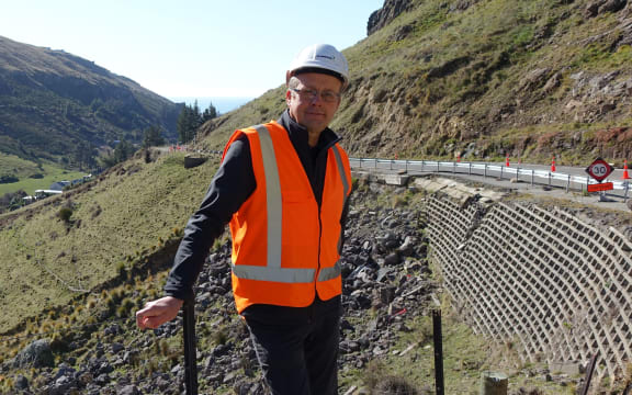 Rebuild Team project engineer Mark Yorke says the stabilisation work will make the road safer.