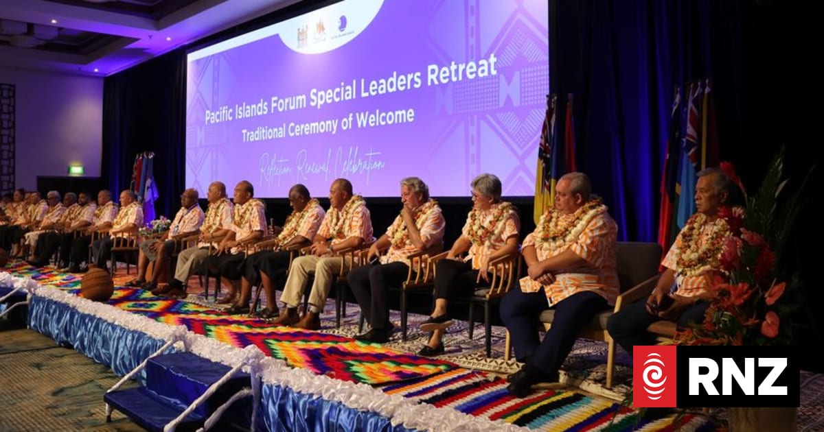 A 'significant' moment for Pacific unity? Leaders keeping ‘fingers ...
