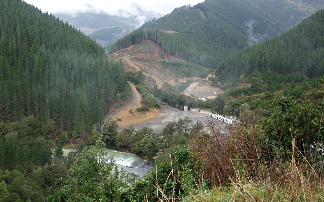 The site of Waimea Dam.