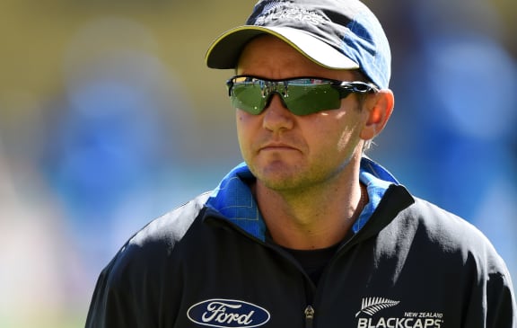 The New Zealand cricket coach Mike Hesson.