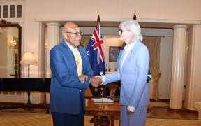 Sitiveni Rabuka met with Sam Mostyn, Governor-General of the Commonwealth of Australia.