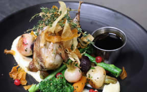 Anthony Fomison's North Canterbury Quail dish