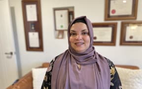 Ambreen Naeem says there are many things in her home that remind her of her husband Naeem and son Talha, who were killed on 15 March 2019. Their degrees and awards hang on the main wall in her living room.