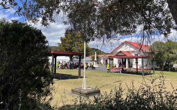 Labour MPs welcomed onto Te Tii marae on 2 February.