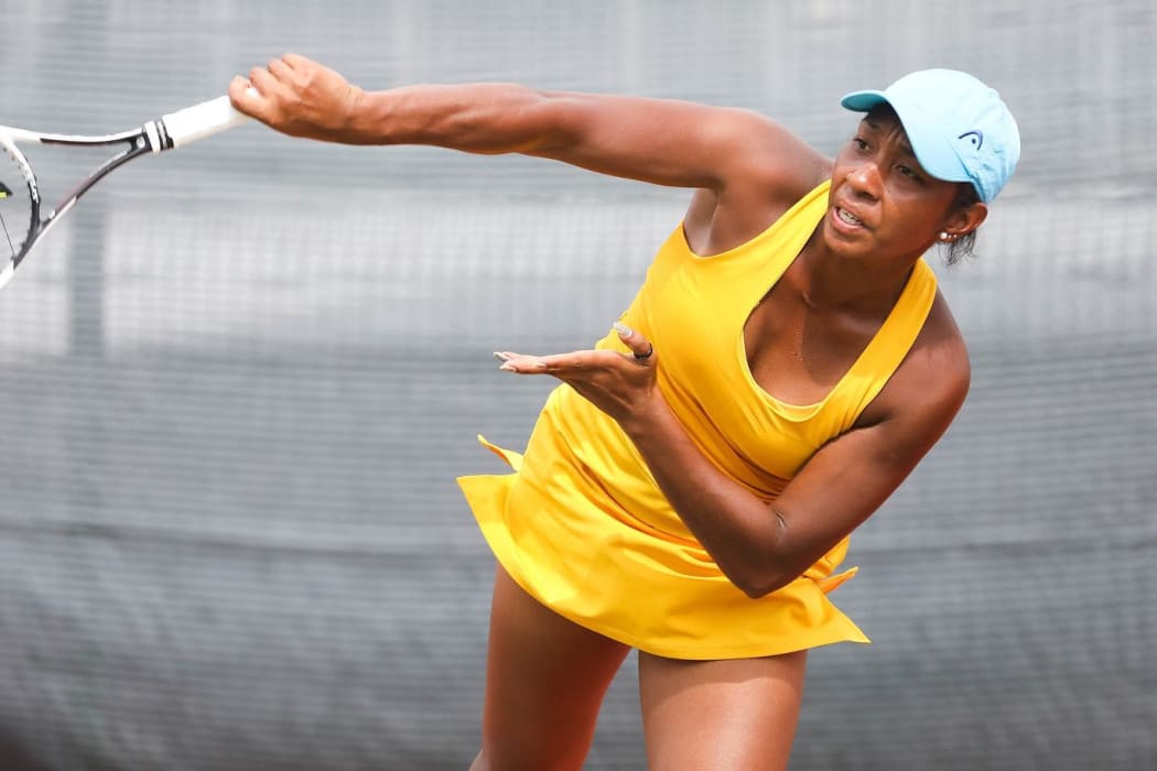 PNG tennis player Abigail Tere-Apisah.