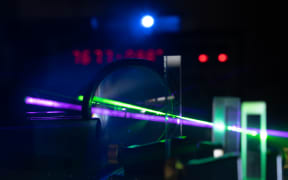 Experiment with lasers in the laboratory of Photonics