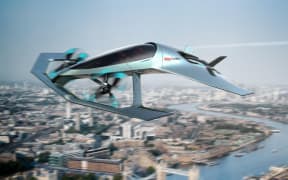 Aston Martin's concept three-seater aircraft.