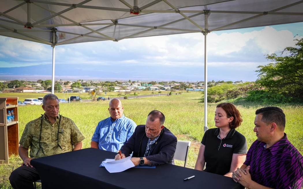 US500m housing plan unveiled to support Maui wildfire victims RNZ News