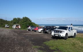 Paora Road is a popular destination for surfers and freedom campers.