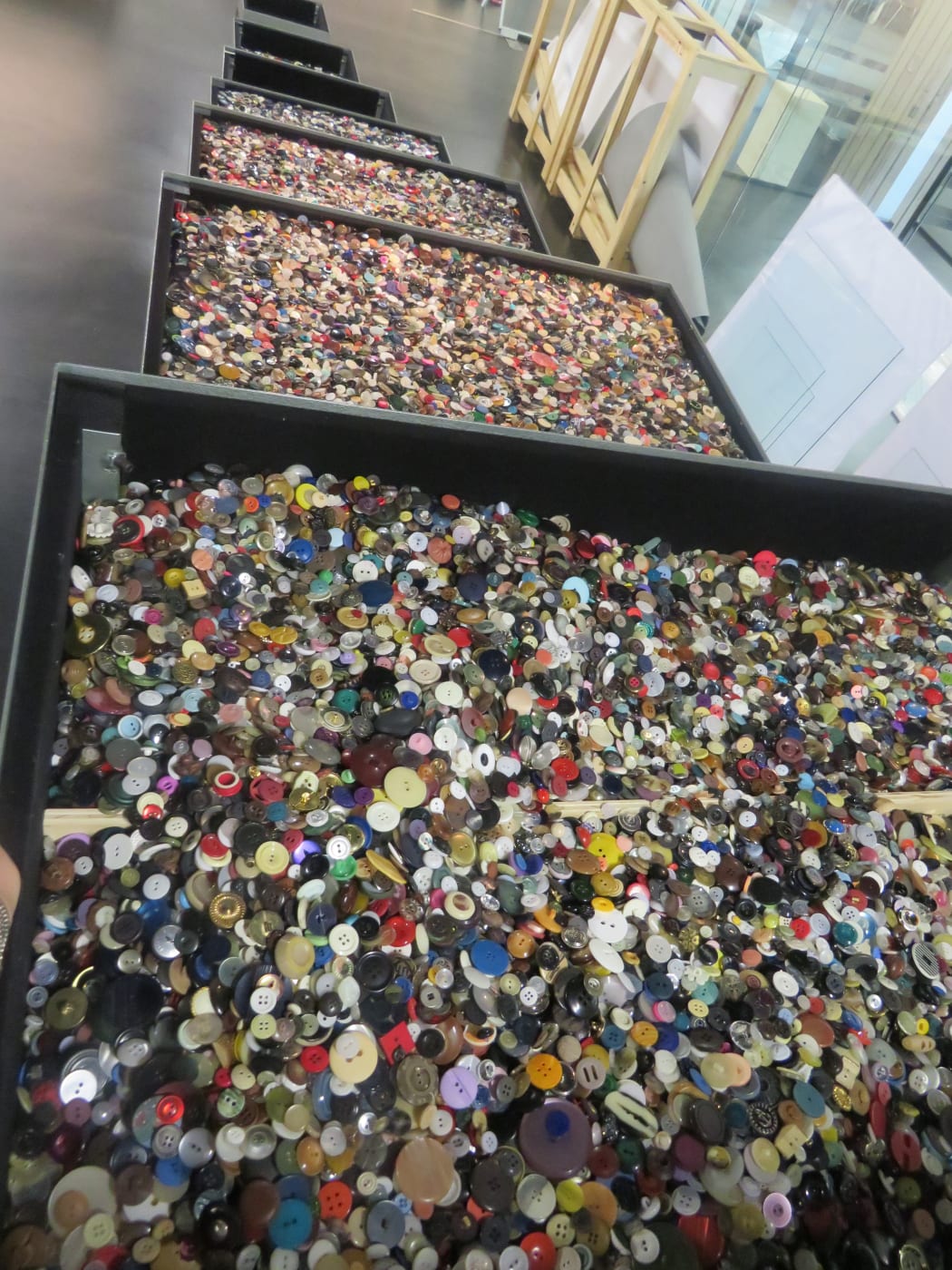 Button Memorial to remember children who died in the Holocaust.