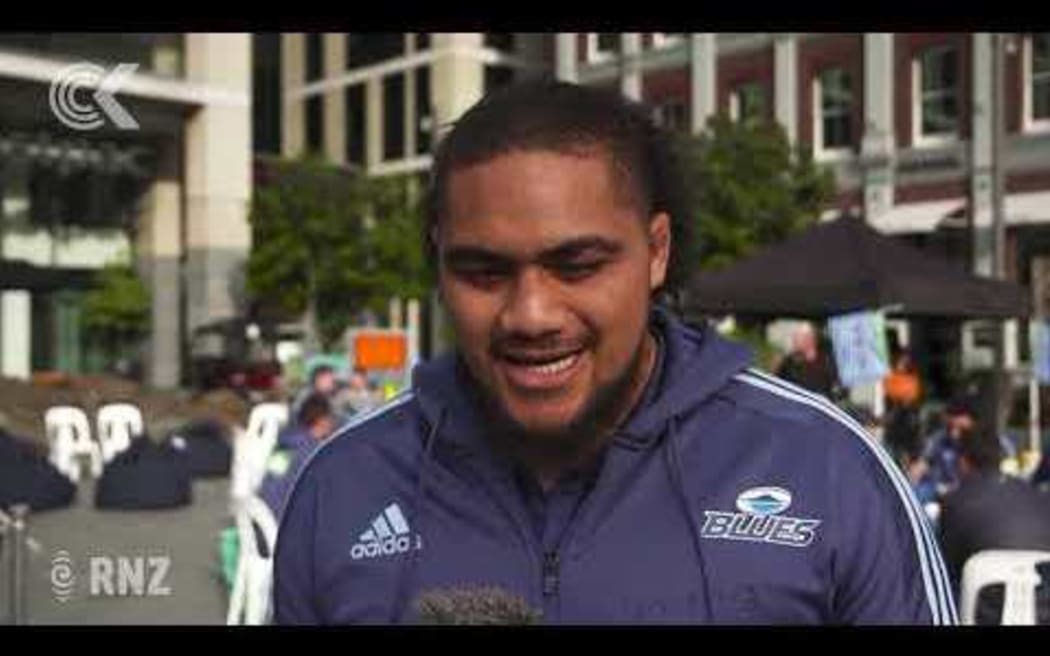 Super rugby:  Blues bring shine to boots for those in need