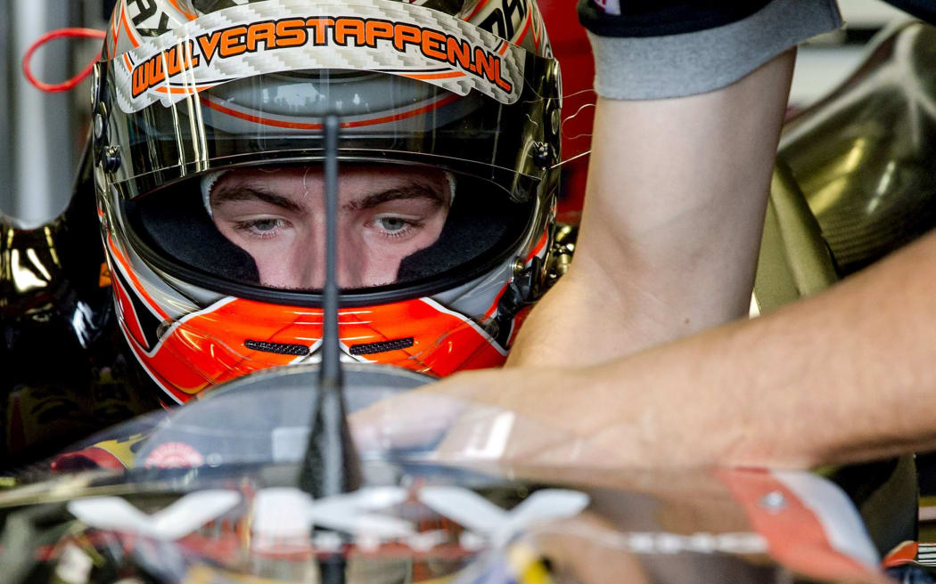 Dutch motor racing driver Max Verstappen who has earned a Formula One deal for next season.