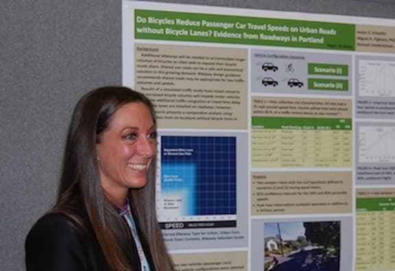 Portland State University researcher Jaclyn Schaefer.