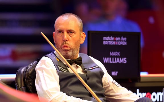 British snooker player Mark Williams.