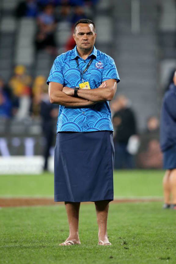 Samoa coach, Steve Jackson