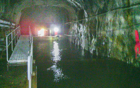 Inside the Pike River Mine after re-entry on 21 May, 2019.