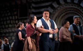 Emmanuel Fonoti Fuimaono performing with Festival Opera.