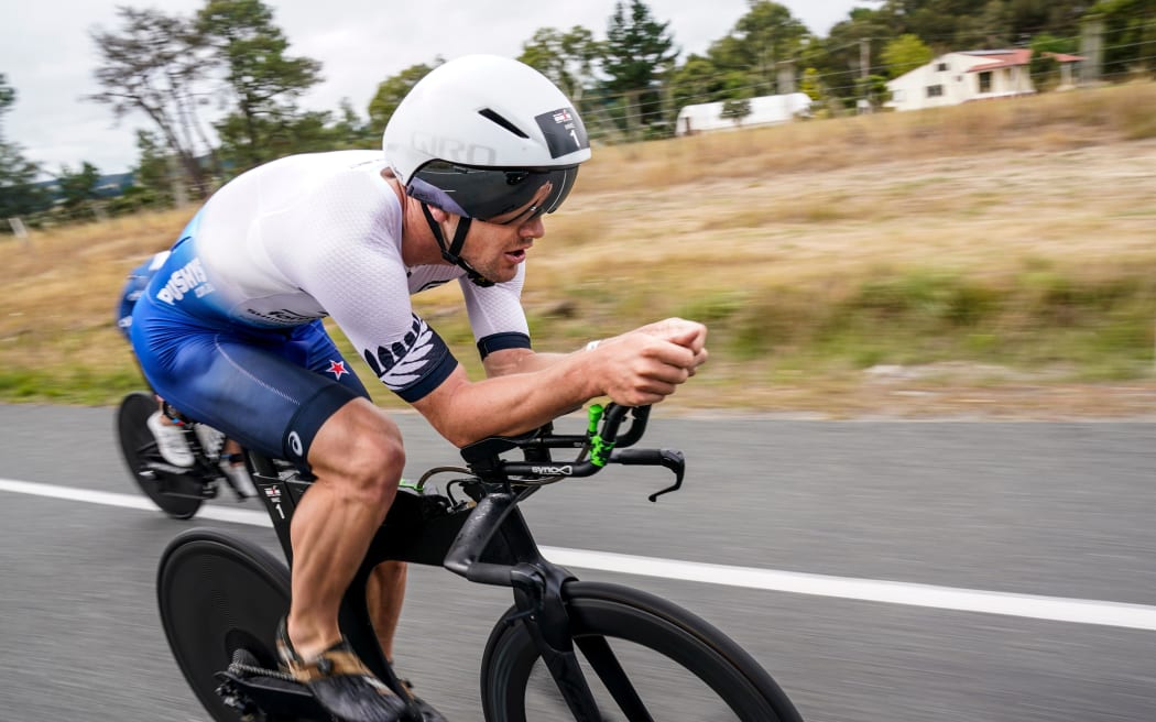 Mike Phillips, Ironman New Zealand, 2020.