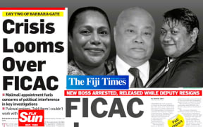 The Fijians government is backing the appointment of the country's new anti-corruption chief who was under investigation by the office she now heads, which has left the Fijian people asking questions.