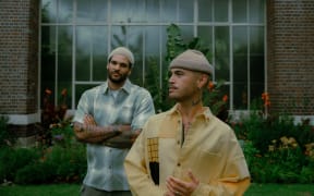 A shot from music video of Stan Walker and Nauti's single 'One Life'.