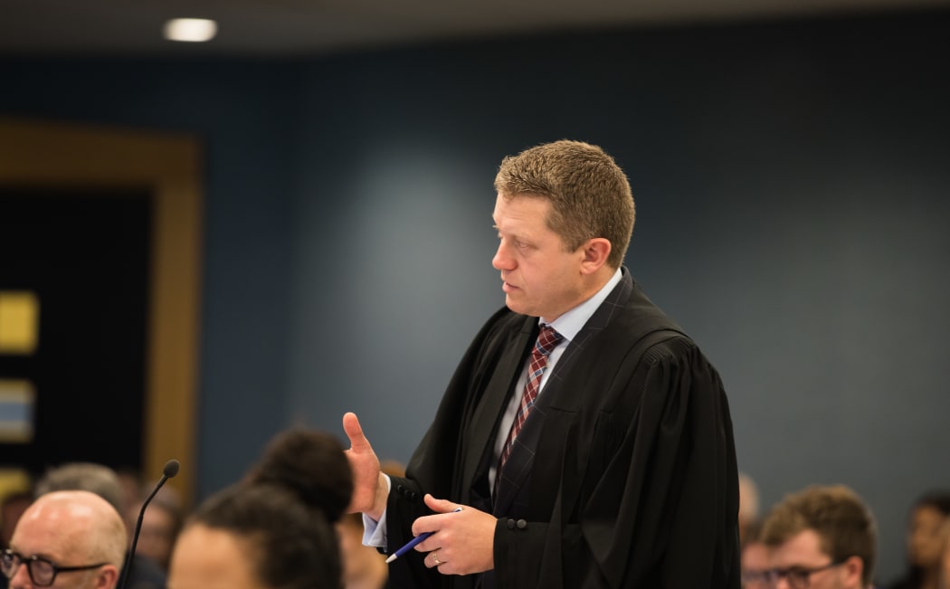 Defence lawyer Ian Brookie