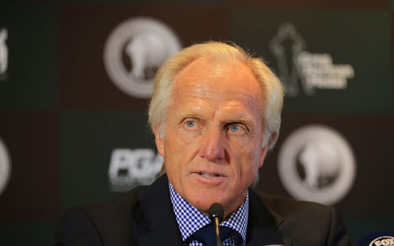 Australian Golfing Great Greg Norman.