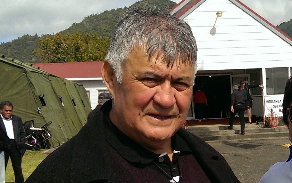 Rudy and Kay Taylor at Tuhirangi Marae.