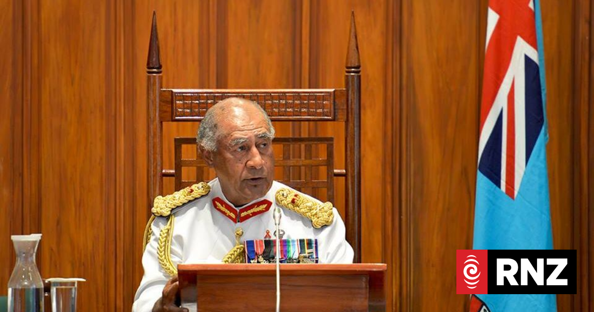 Fiji's former President Ratu Epeli Nailatikau passes away