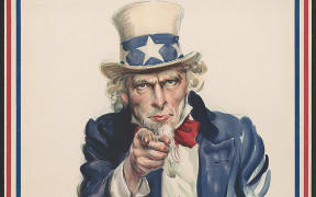 The 1917 US army recruitment poster by JM Flagg, depicting Uncle Sam.