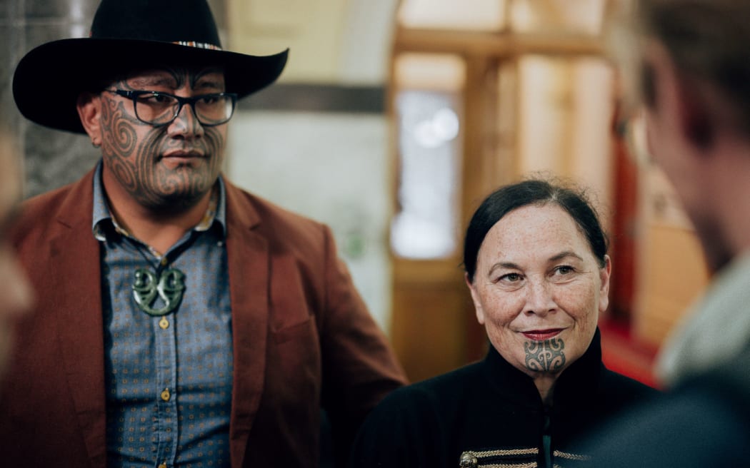 Rawiri Waititi and Debbie Ngarewa-Packer