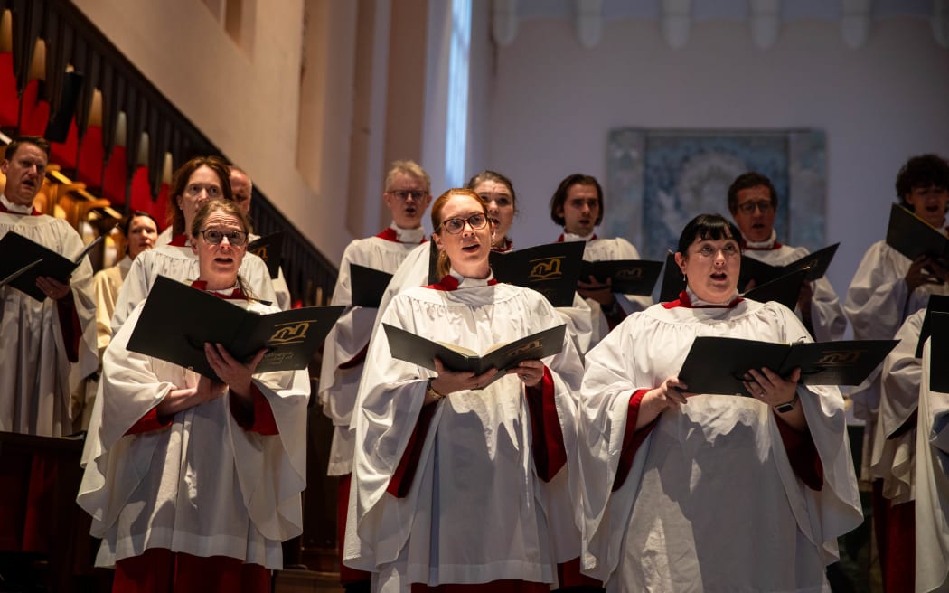 Easter Sunday Service at the Wellington Cathedral of St Paul