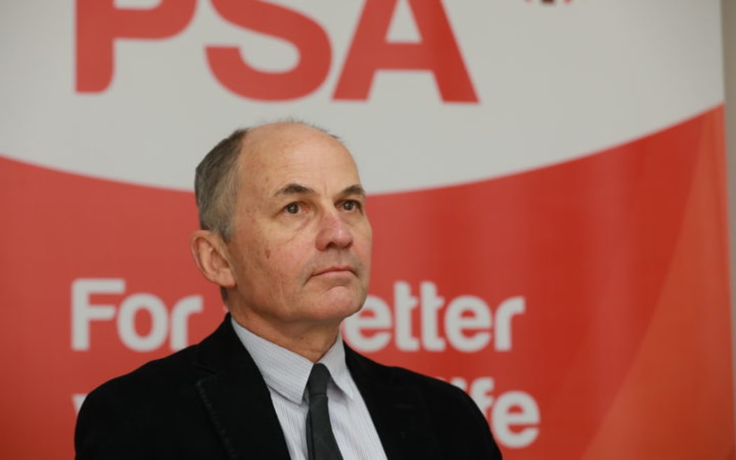 New Zealand's Public Service Association National Secretary Glenn Barclay