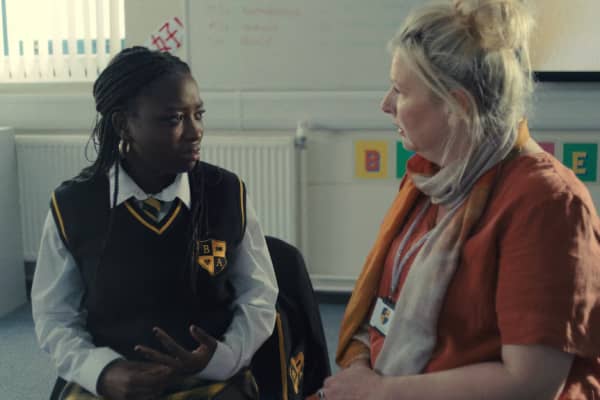 Online misogyny impacts girls and women in schools in real life and in the show.