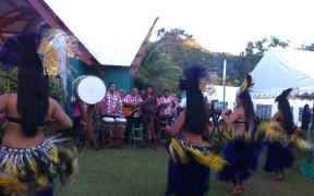 Dancers in the Cook Islands