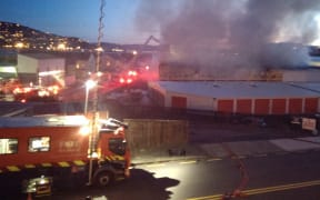 The Kilbirnie fire scene.