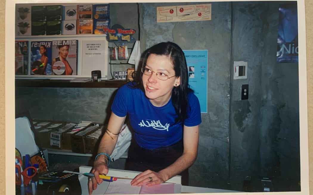 Philippa McIntyre working at BPM Records