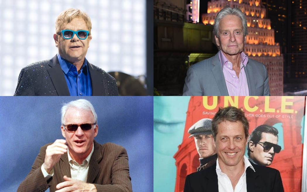 Many celebrities are among men who have chosen to have children later, including Elton John, 66; Michael Douglas, 58; Steve Martin, 68; and Hugh Grant, 51.