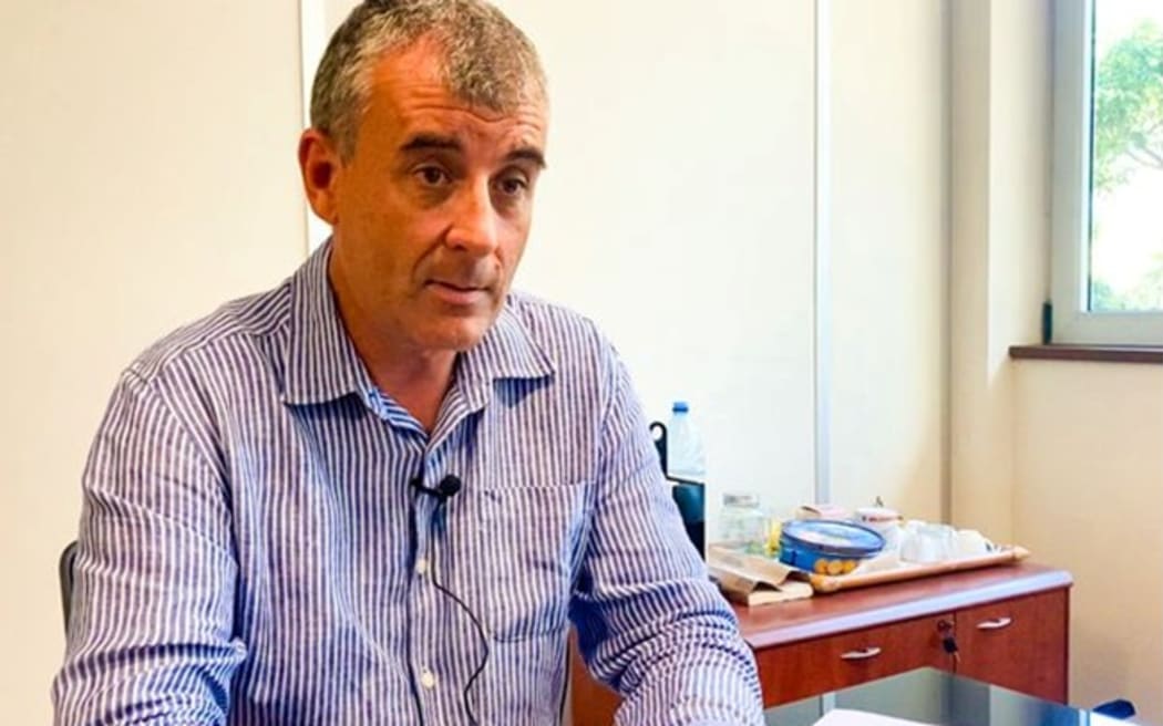 New Caledonia’s statistical institute (ISEE) Director Olivier Fagnot.
